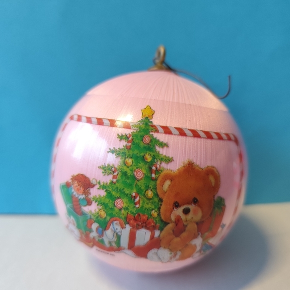 3/$25💙Baby’s First Christmas Satin Ornament Ball pink - Picture 2 of 8